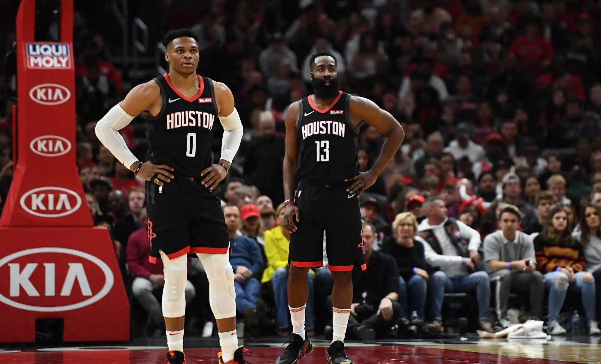 NBA历史地位之争：无冠巨星哈登与威斯布鲁克，谁更胜一筹？