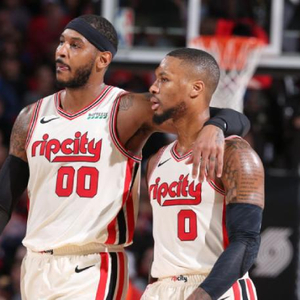 NBA常规赛开拓者大胜雷霆，安东尼主场首秀19分，利拉德27分5助攻