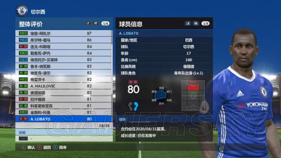 实况足球2017实用妖人及球员推荐：强力球员洛巴托解析与使用技巧