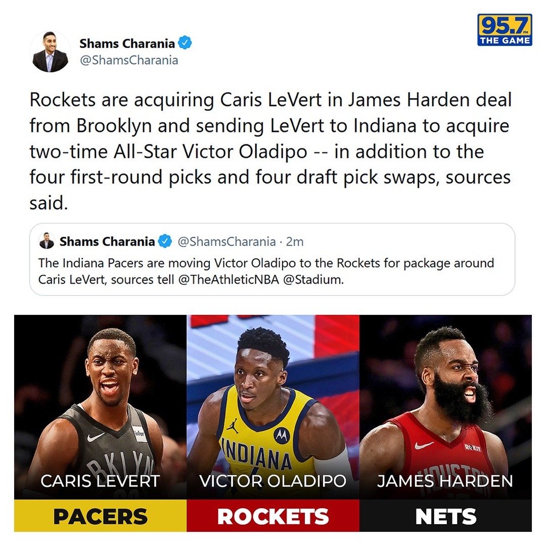 NBA重磅交易：哈登加盟篮网，火箭骑士篮网三方交易细节揭秘
