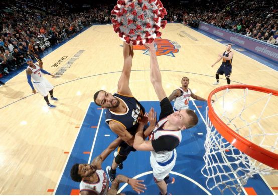 新冠病毒全球蔓延：NBA球员戈贝尔确诊，联盟紧急叫停比赛