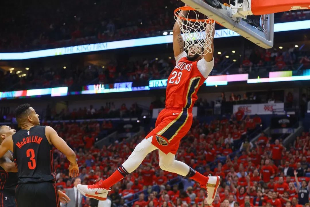 NBA现役扣篮最多的10大球员盘点：安东尼戴维斯领衔，扣篮数据惊人