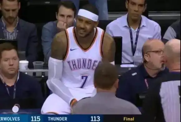 NBA球星被绝杀后的表情盘点：威金斯压哨三分让安东尼瞬间变苦瓜