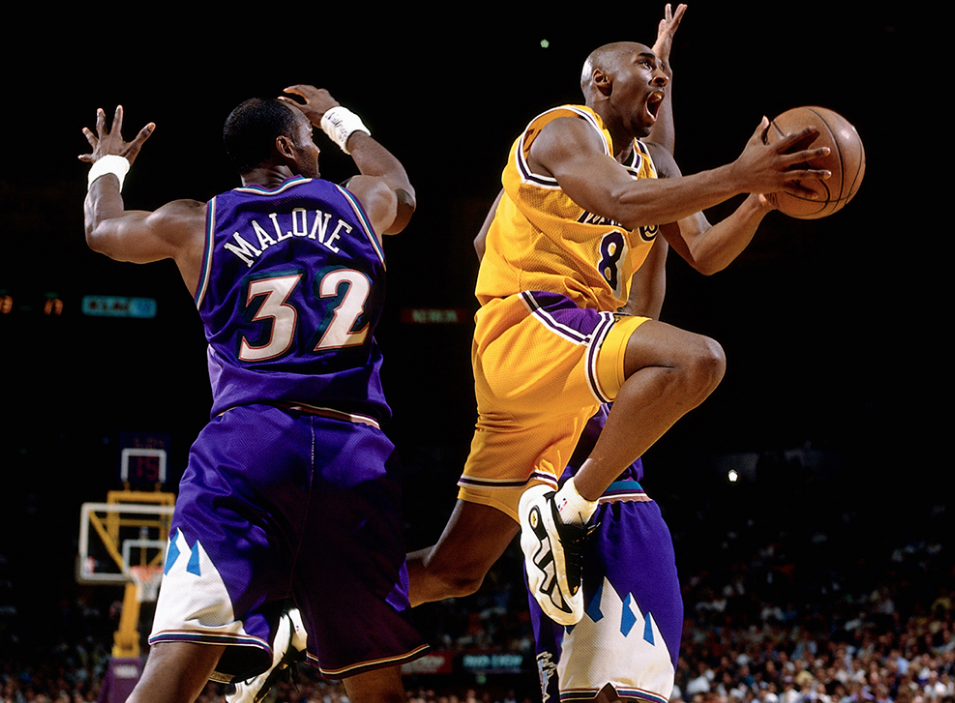 NBA得分后卫盘点：从乔丹到科比，看科比职业生涯高光数据