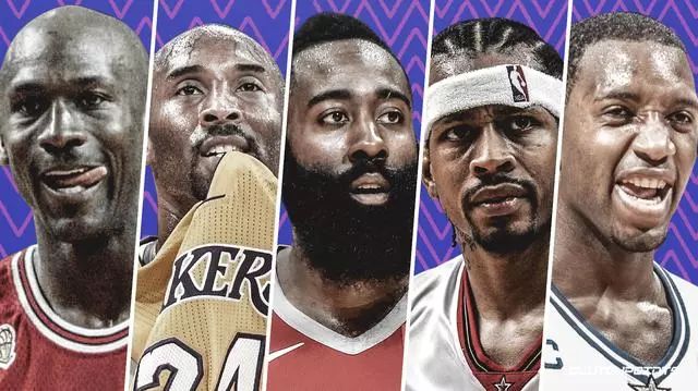 NBA历史十大得分后卫排名：主观又客观的评定