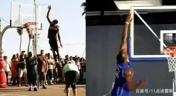 揭秘NBA经典假图：加内特能否摸到篮板上沿？巅峰霍华德的挑战真相