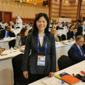 中国的王楠成为首位成为国际田联理事会成员的