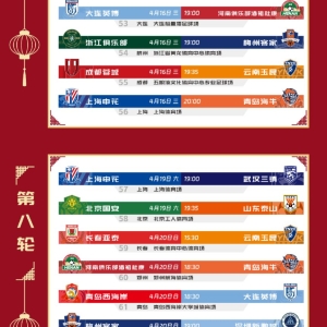 中超2025赛季赛程公布！成都蓉城海外拉练状态佳，购票指南来了